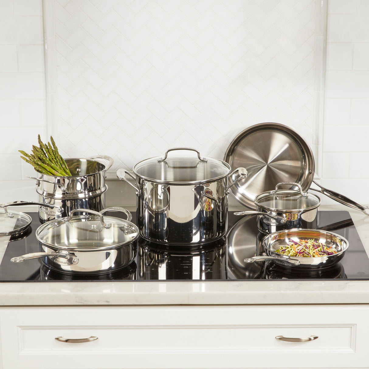 Cuisinart Chef's Classic™ Stainless 11 Piece Set, Silver