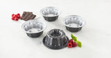 Cuisinart Mini Bundt Pans (Set of 4), Black