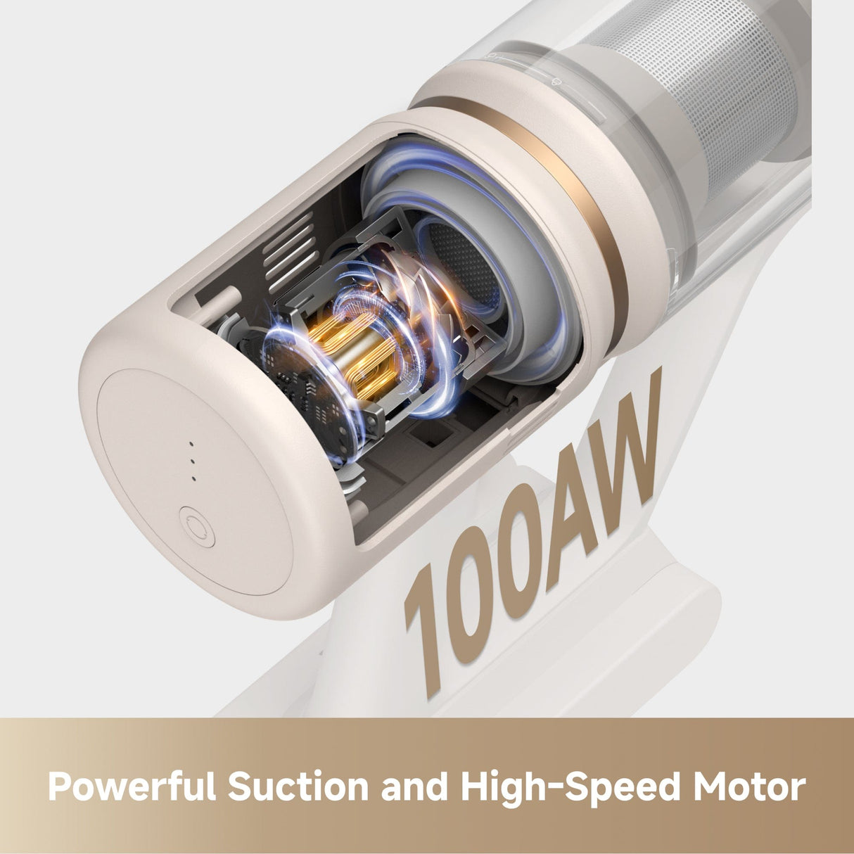 MOVA S1 Detect Cordless Vacuum Cleaner, 3-in-1 Lightweight Stick Vacuum for Hard Floor and Carpet