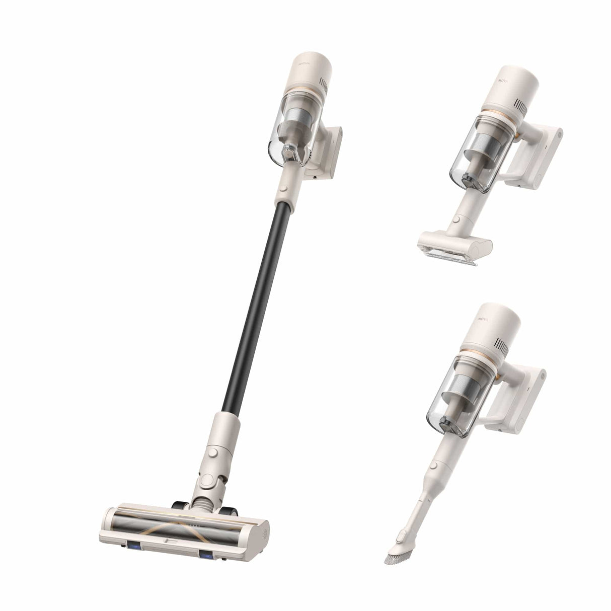 MOVA S1 Detect Cordless Vacuum Cleaner, 3-in-1 Lightweight Stick Vacuum for Hard Floor and Carpet
