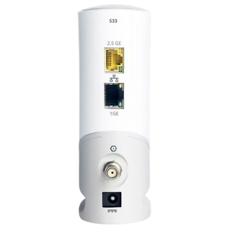 Arris S33 SURFboard Cable Modem DOCSIS 3.1 Multi-Gigabit WiFi Max Internet Speed 2.5 Gbps - Certified Refurbished