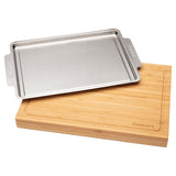 Cuisinart Bamboo Cutting Board with Slide Out Tray