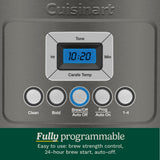 Cuisinart 14 Cup Programmable Coffee Maker, Black