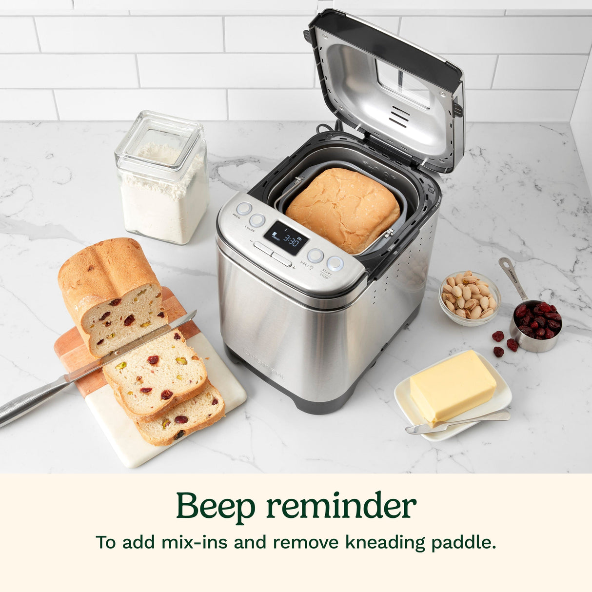 Cuisinart Compact Automatic Bread Maker, Silver