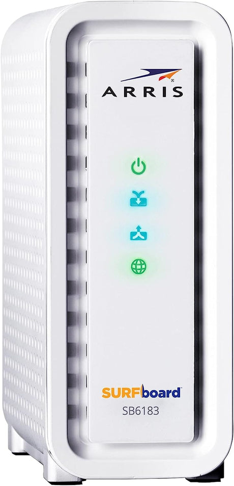 ARRIS Cable Modem DOCSIS 3.0 16x4 Gigabit 1 Gbps Port 400 Mbps Max Speed - Certified Refurbished
