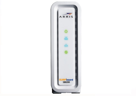 Arris SB8200 SURFboard Cable Modem Fast DOCSIS 3.1 32x8 Gigabit Max Internet Speed 1 Gbps  - Certified Refurbished