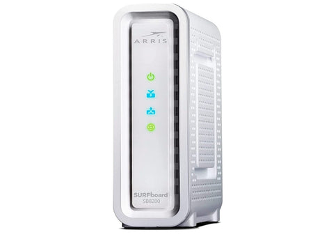 Arris SB8200 SURFboard Cable Modem Fast DOCSIS 3.1 32x8 Gigabit Max Internet Speed 1 Gbps  - Certified Refurbished