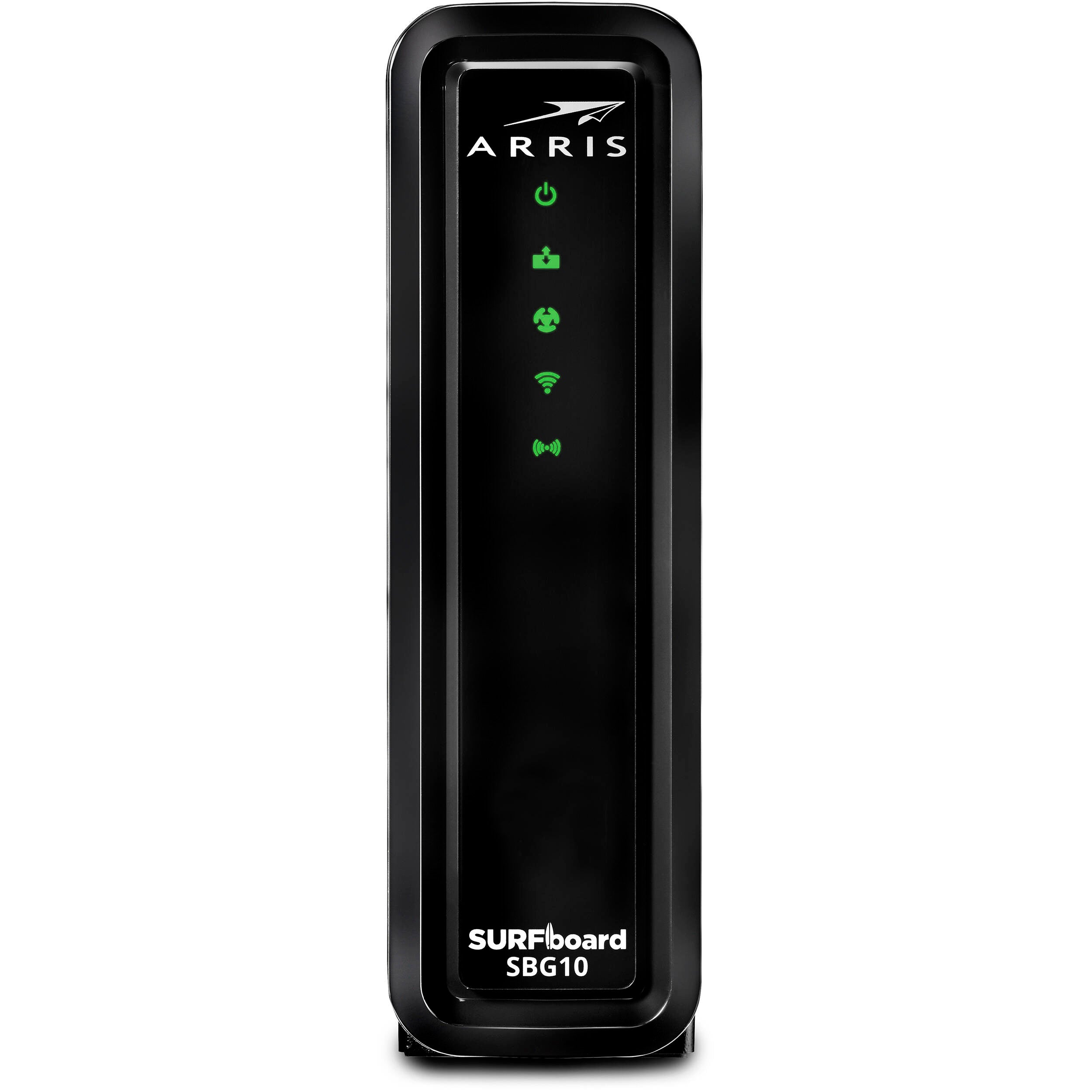ARRIS SURFboard SBG10-RB DOCSIS 3.0 16 x 4 Gigabit Cable Modem & AC1600 Wi-Fi Router - Certified Refurbished