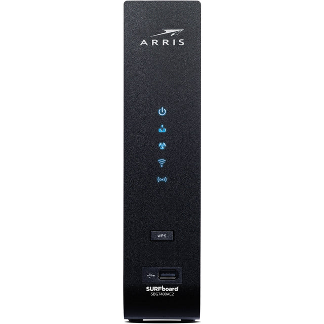 Arris SBG7400AC2 SURFboard DOCSIS 3.0 Cable Modem & AC2350 Wi-Fi Router 800 Mbps Max Speed - Certified Refurbished