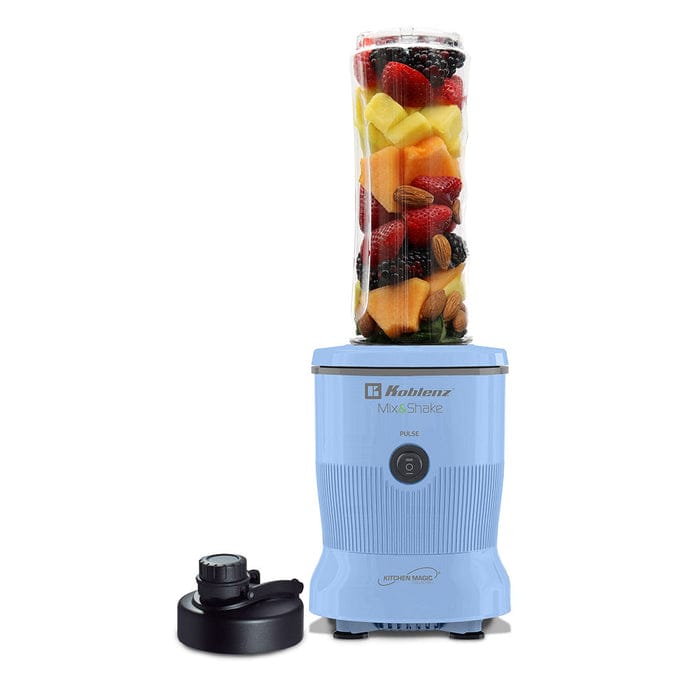 Koblenz MSKM 600A 600-Watt 20-Oz. Personal Mix and Shake Blender, Blue
