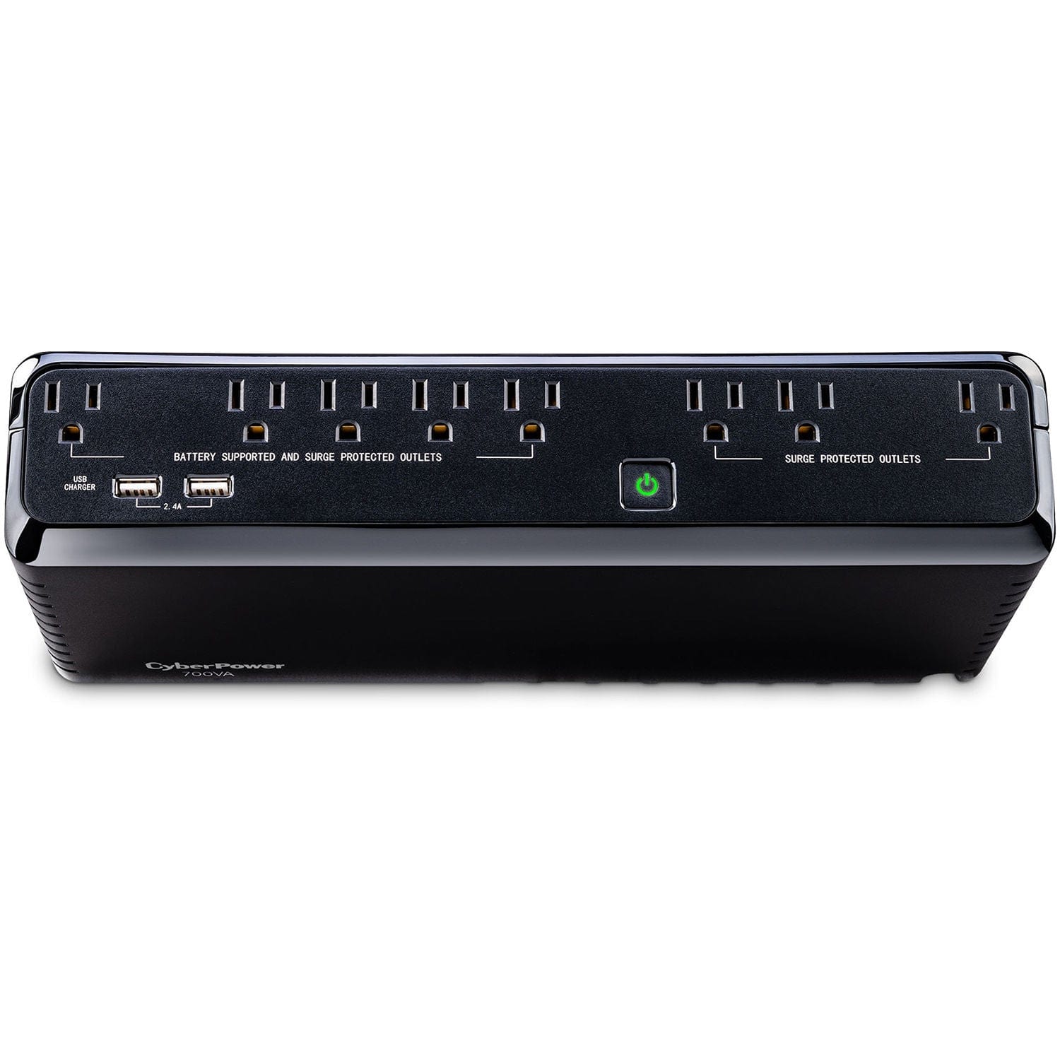 CyberPower SL700U 700VA/370W, 8 Outlets UPS System - Certified Refurbished