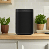 Sonos One SL Smart Connected Speaker, WiFi-Enabled, Stereo Sound, 2-Pack, Black - Refurbished