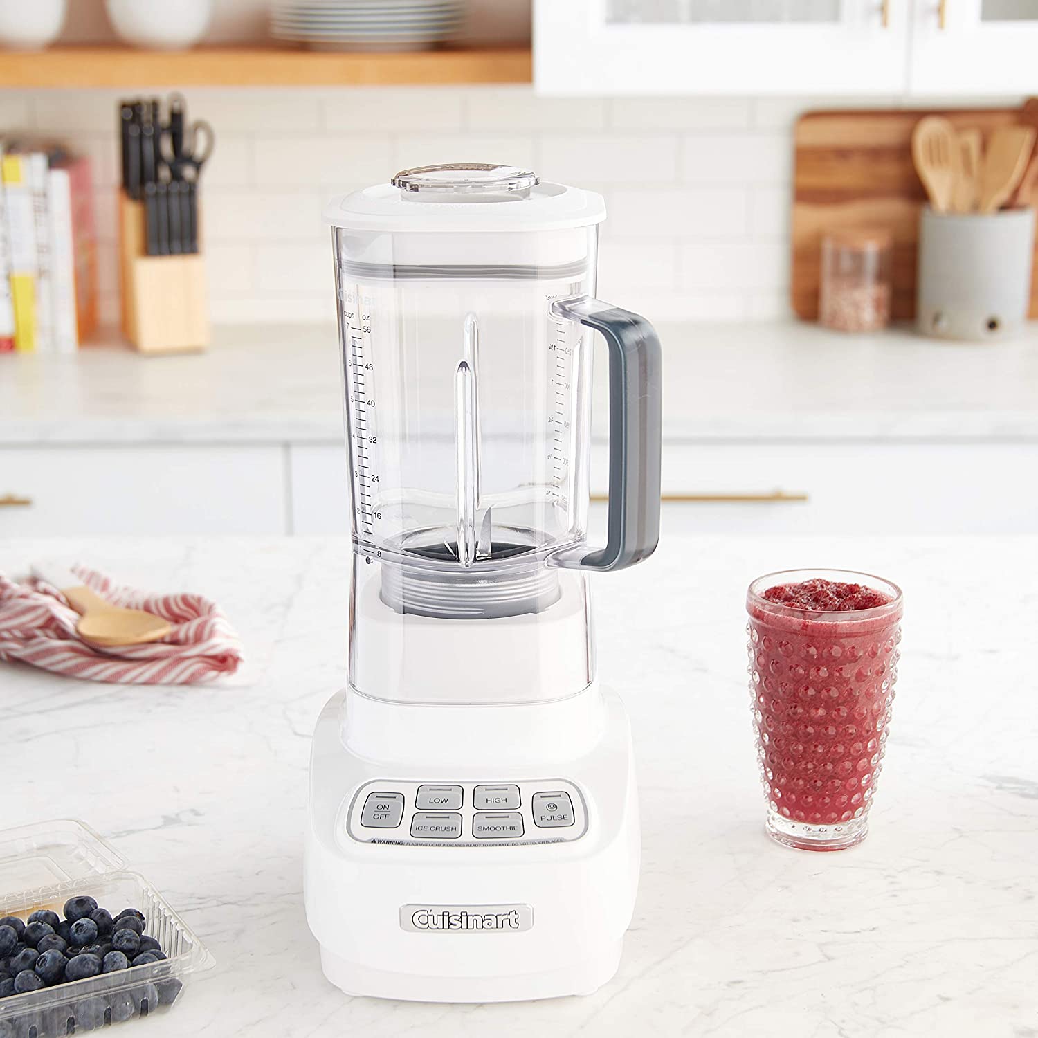 Cuisinart Ultra 1 HP Blender, Glossy White - Certified Refurbished