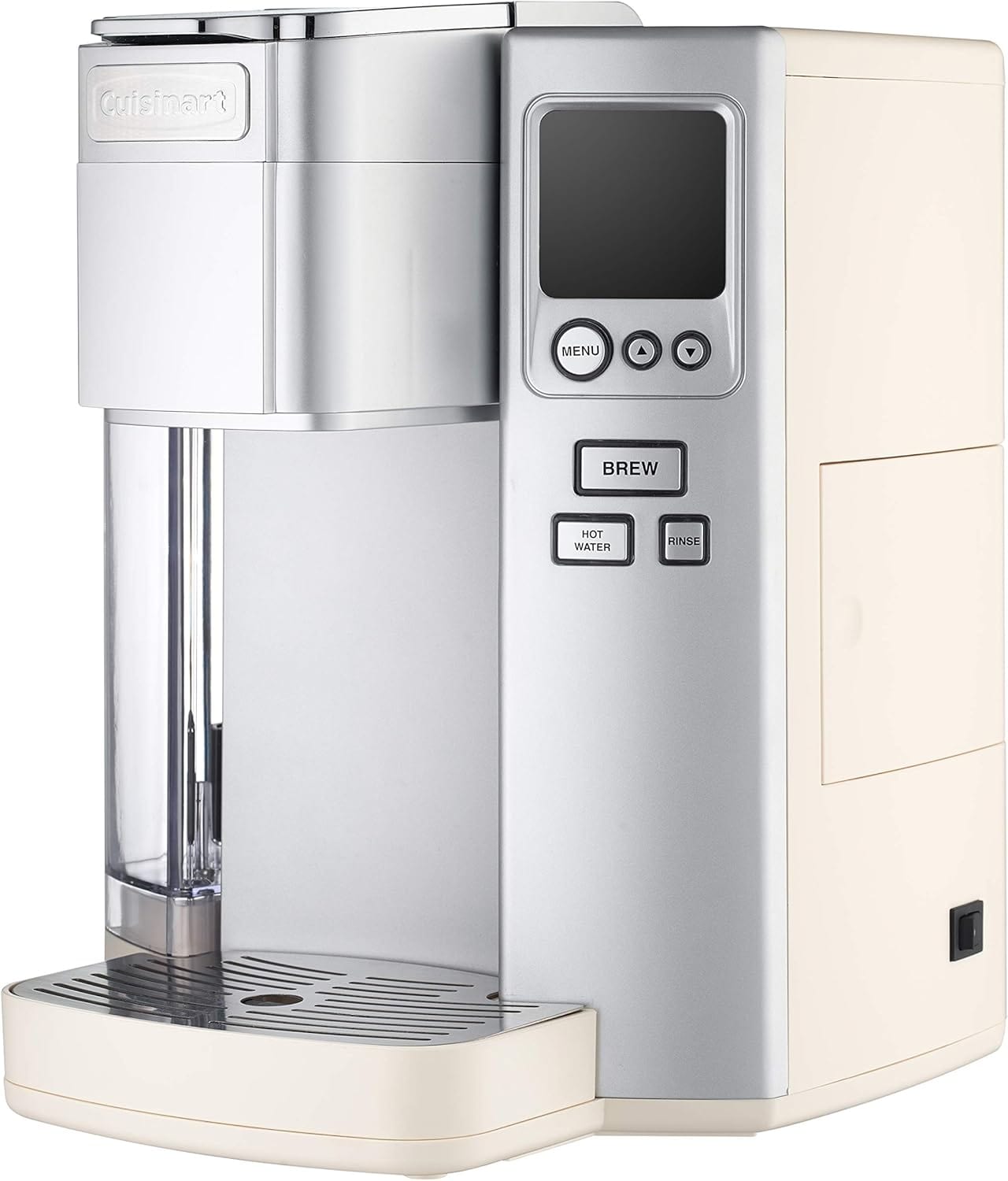 Cuisinart Premium Single-Serve Coffeemaker, Cream - Certified Refurbished