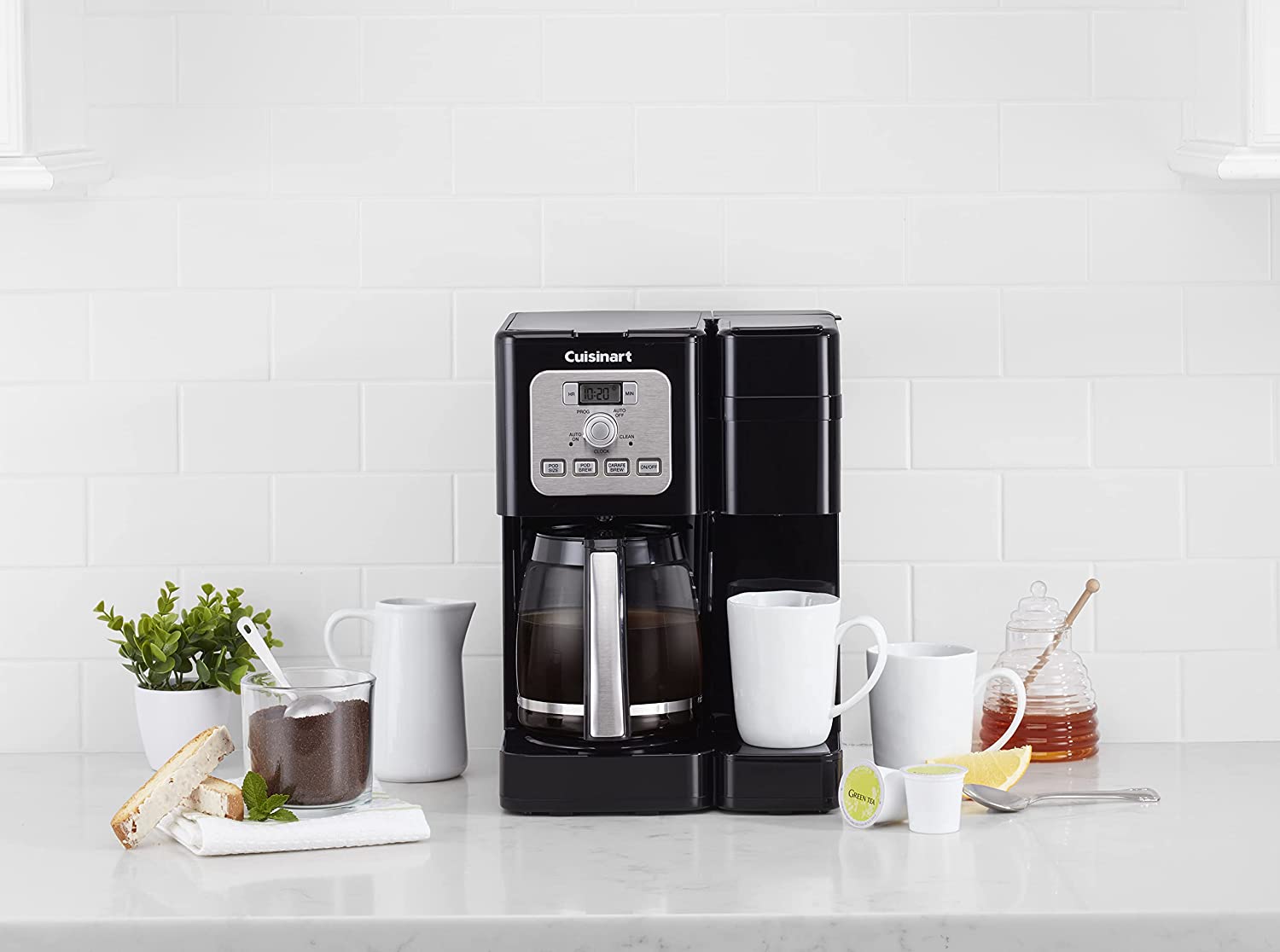 Brew Choice Pod + Carafe 12-Cup Coffee Station in store Black