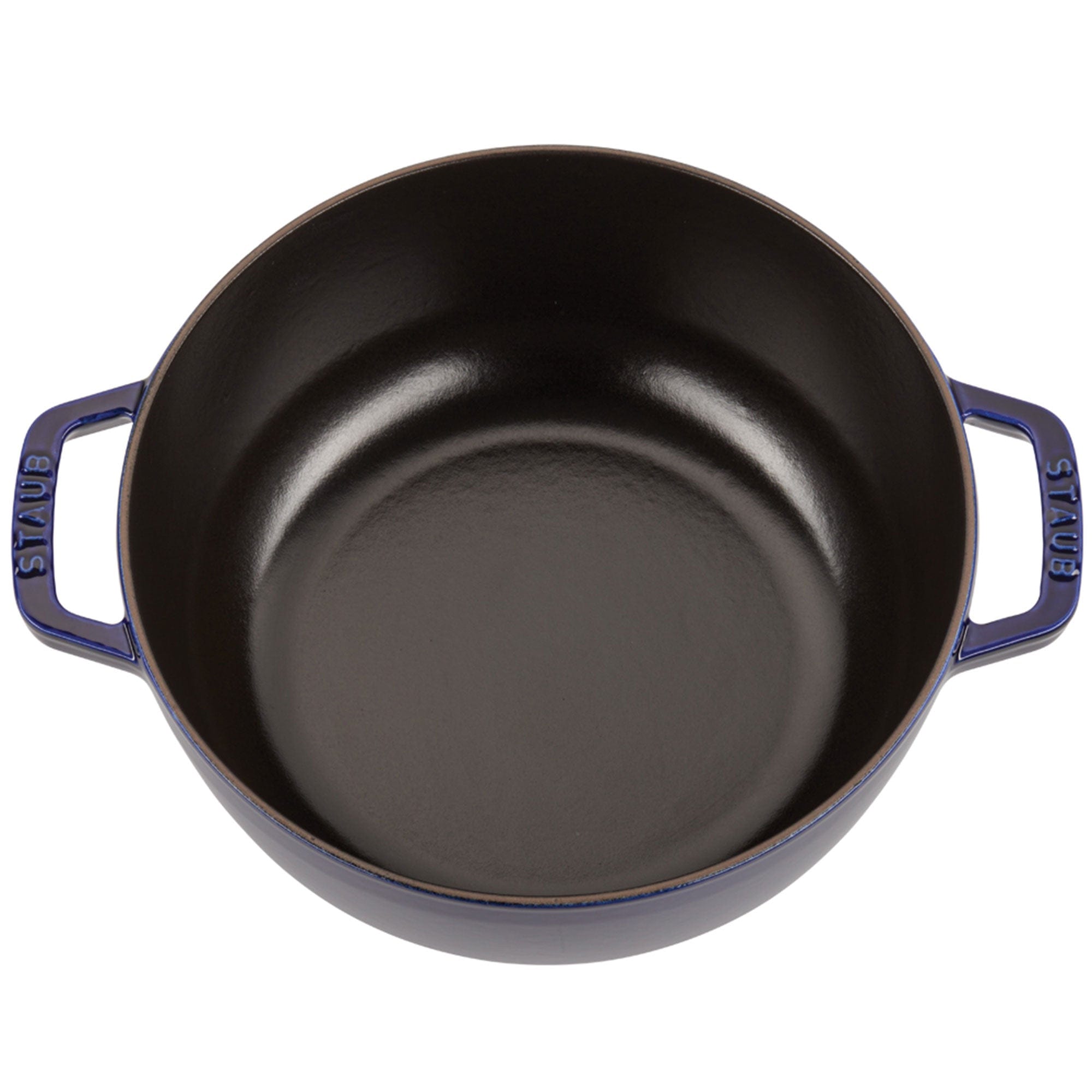 Staub Cast Iron 3.75-qt Essential French Oven - Dark Blue