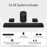 Vizio 5.1 Channel Dolby Atmos 33" Soundbar System - Open Box