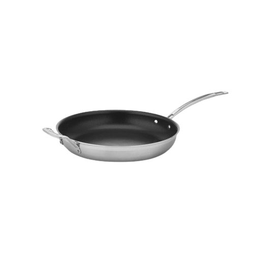 Cuisinart MultiClad Pro Triple Ply Stainless Cookware 12" Nonstick Skillet, Silver