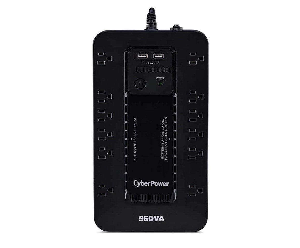 CyberPower SX950U 950VA/510W 8-Outlet UPS System with USB, New Battery - Certified Refurbished