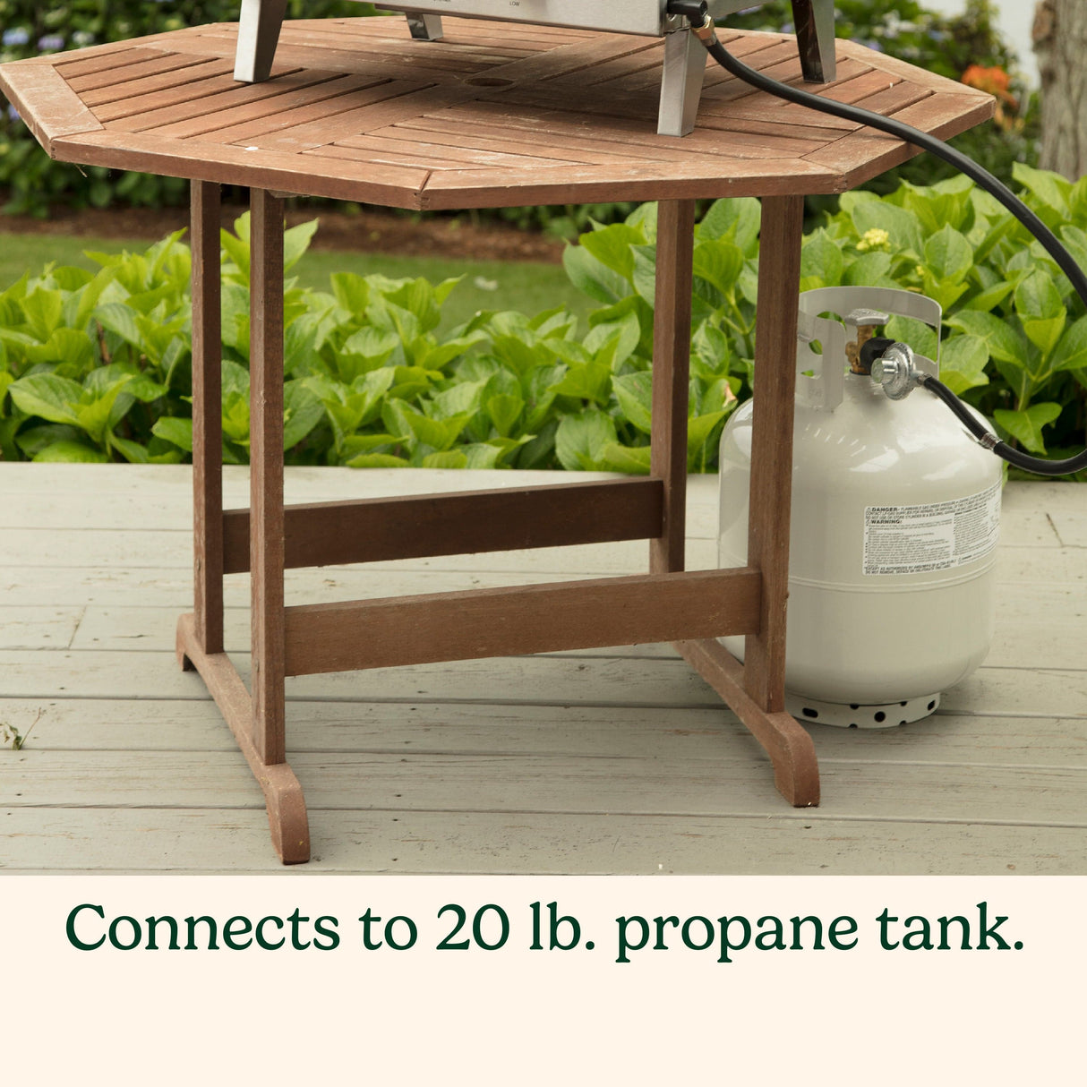 Cuisinart Chef's Style Stainless Steel Tabletop Portable Gas Grill
