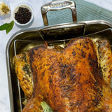 Cuisinart Chef's Classic™ Stainless 16" Roasting Pan with Rack, Silver