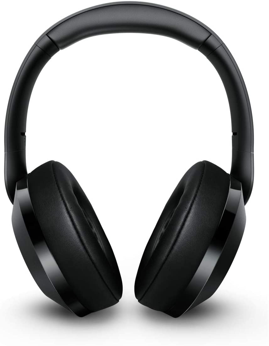 Philips TAPH802BK-RB Noise Isolation Stereo with Hi-Res Audio Over-Ear Bluetooth Headphones - Certified Refurbished