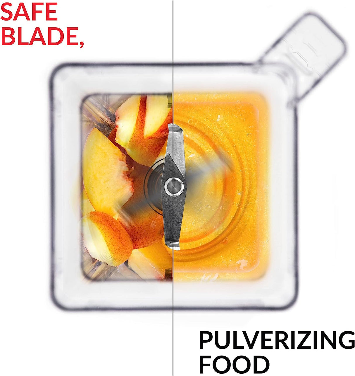 Blendtec Total Blender Classic, WildSide+ Jar, 10 Speeds, Poppy Red