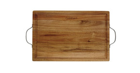 Cuisinart 18" Acacia Carving Board with Handles, Wood