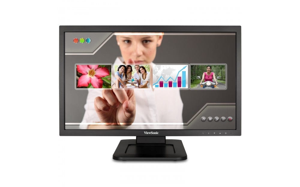 ViewSonic 22" 1080p Dual-Point Optical Touch Screen Monitor - Certified Refurbished