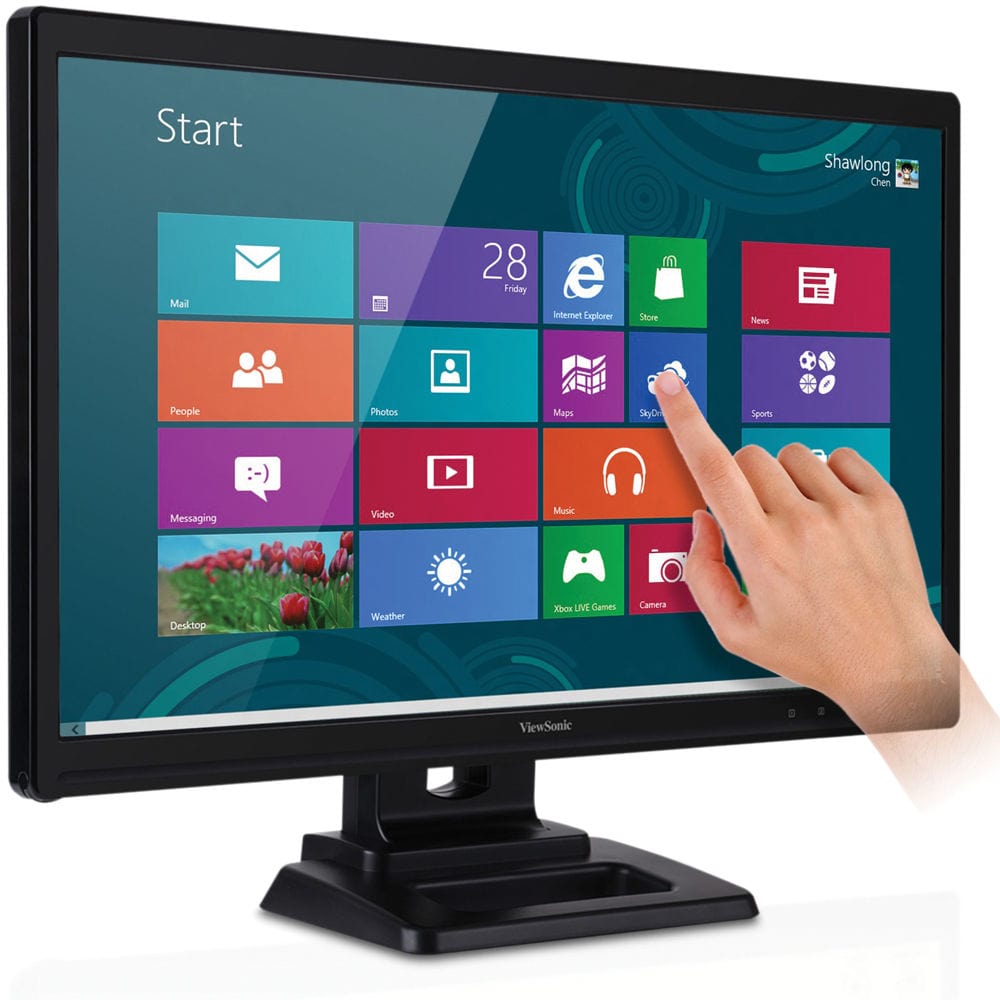 ViewSonic 24" Full HD POS Multi-Touch LED Monitor - Certified Refurbished