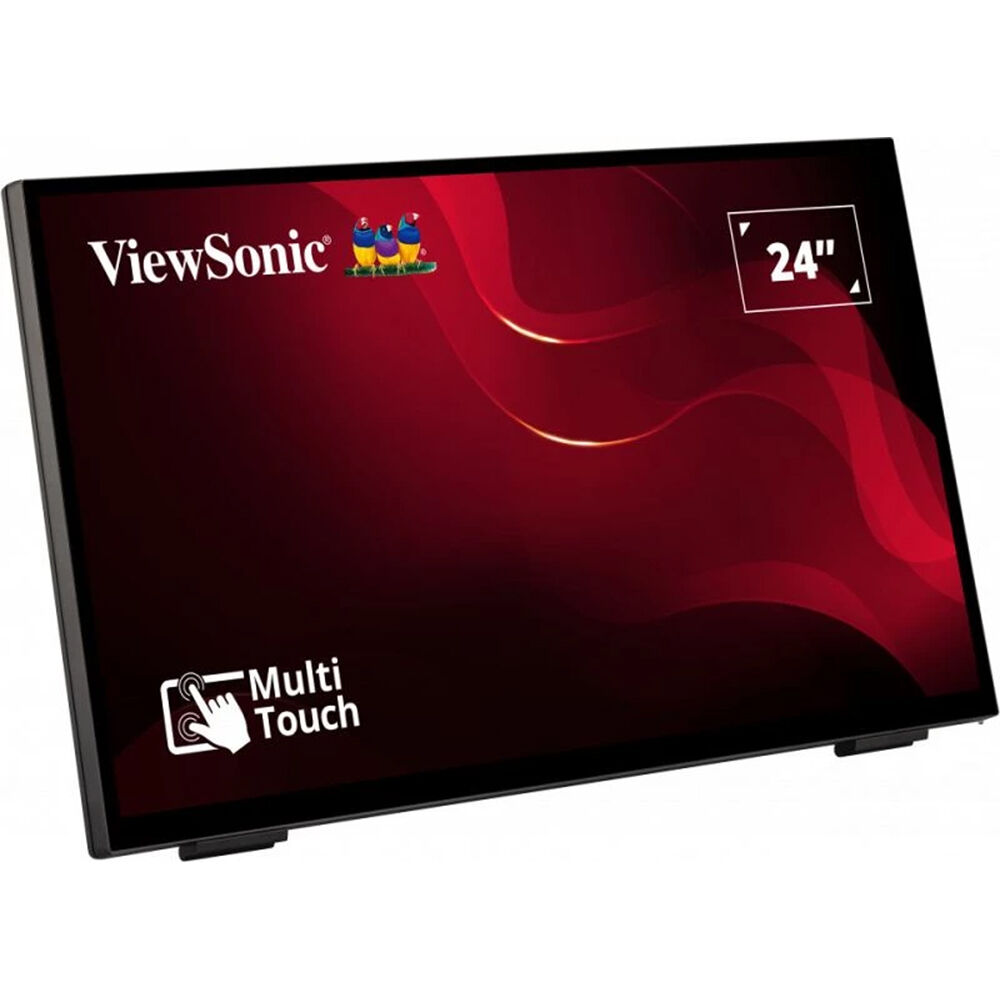 ViewSonic TD2465-S 24" 1080p IPS Frameless Touchscreen Monitor - Certified Refurbished