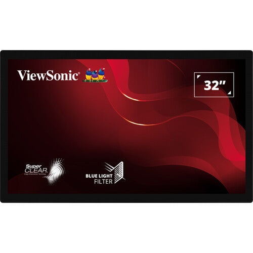 ViewSonic TD3207-R 32" 1080p 10-Point Multi Touch Screen Monitor - Certified Refurbished