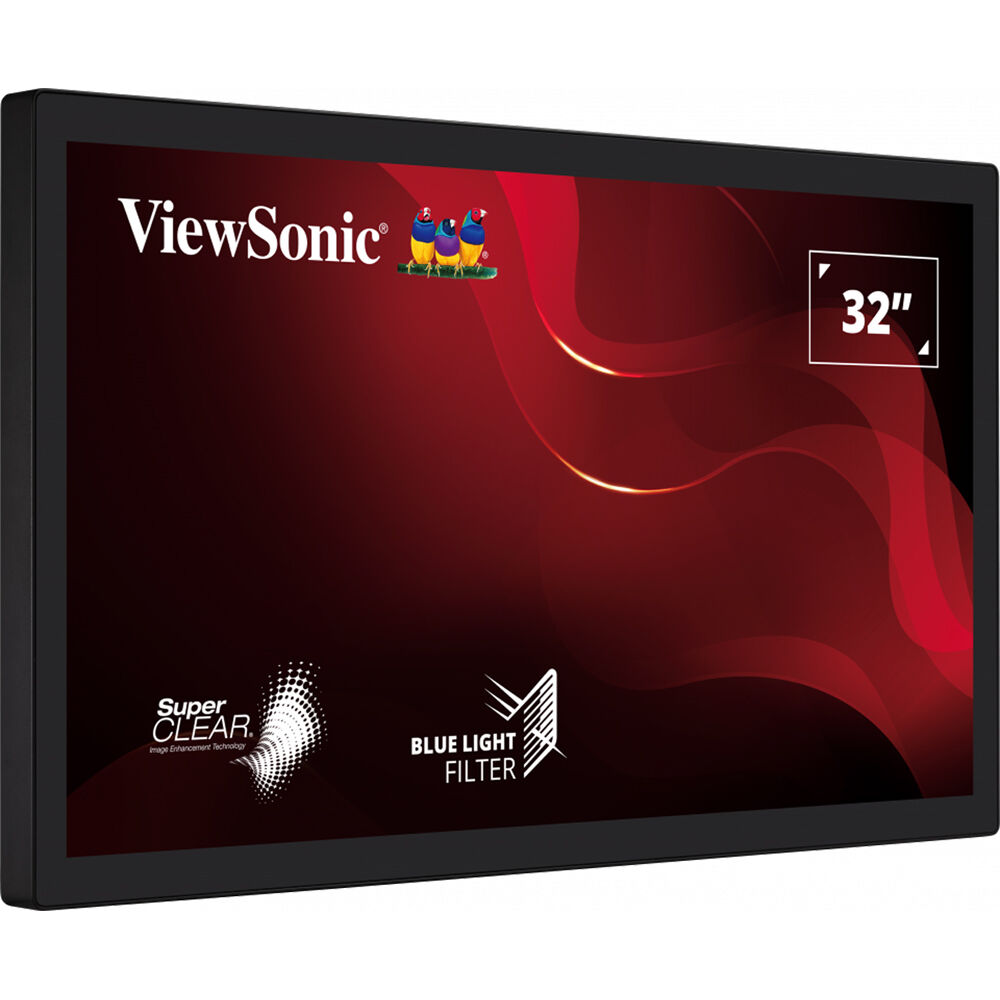 ViewSonic TD3207-R 32" 1080p 10-Point Multi Touch Screen Monitor - Certified Refurbished