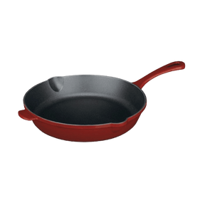 Cuisinart Chef’s Classic™ Enameled Cast Iron Cookware 10" Skillet, Red