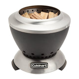 Cuisinart 7.5” Cleanburn Smokeless Table Top Fire Pit, Silver & Black