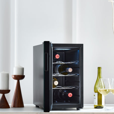 Cuisinart Private Reserve 8-Bottle Wine Cellar, Black