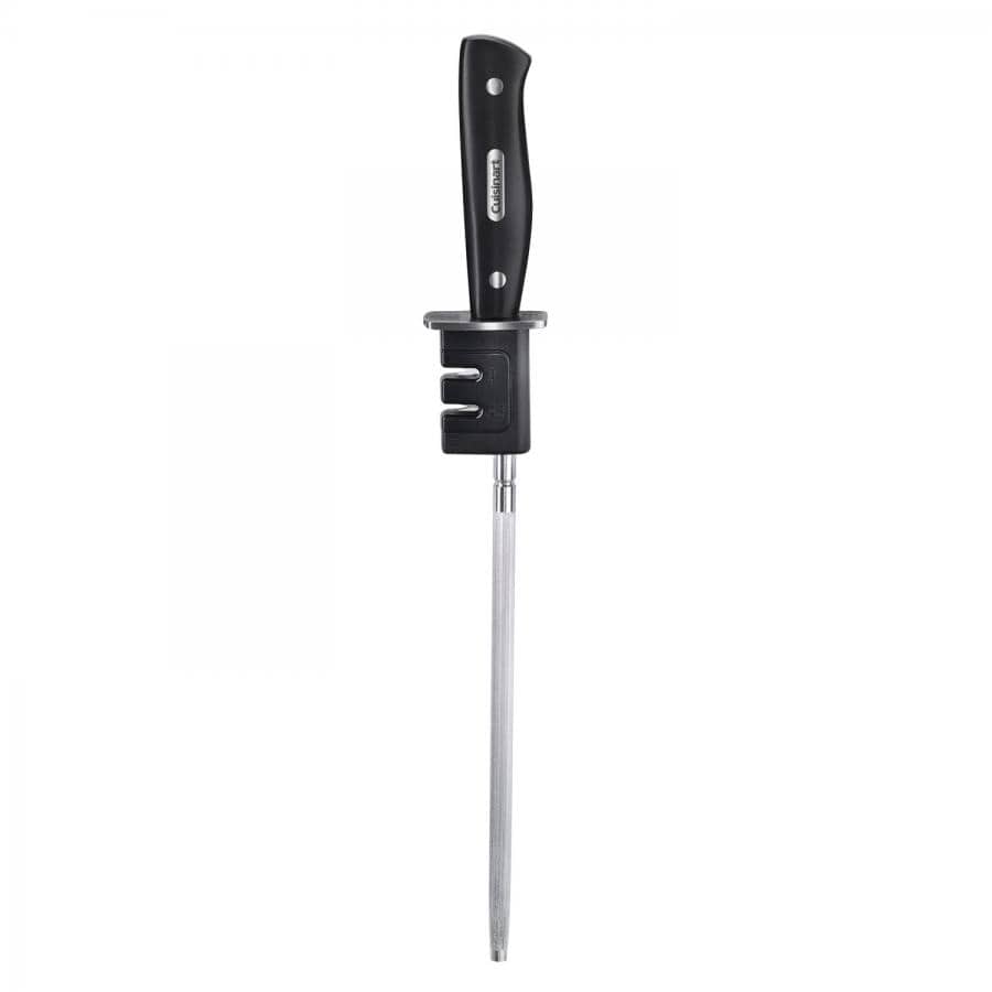 Cuisinart 9" Steel and Knife Sharpener, Black