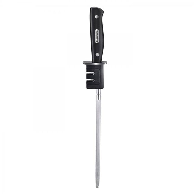 Cuisinart 9" Steel and Knife Sharpener, Black