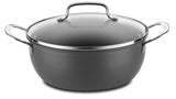 Cuisinart Chef's Classic™ Nonstick Hard Anodized 5 Quart Chili Pot with Cover, Black