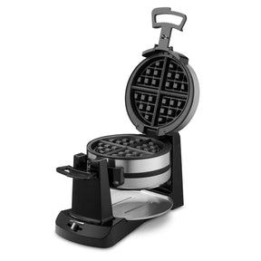 Cuisinart Double Flip Belgian Waffle Maker, Black