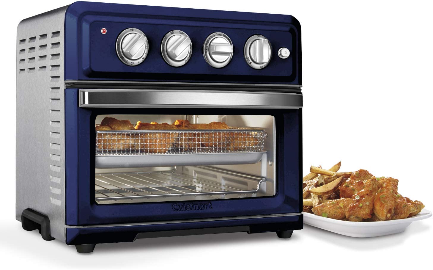 Cuisinart TOA-60NVFR Air Fryer Toaster Oven Navy - Certified Refurbished