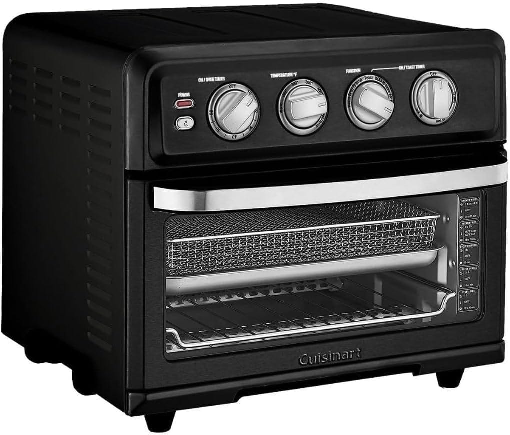 Cuisinart TOA-70MBFR Air Fryer Toaster Oven with Grill, Matte Black - Certified Refurbished