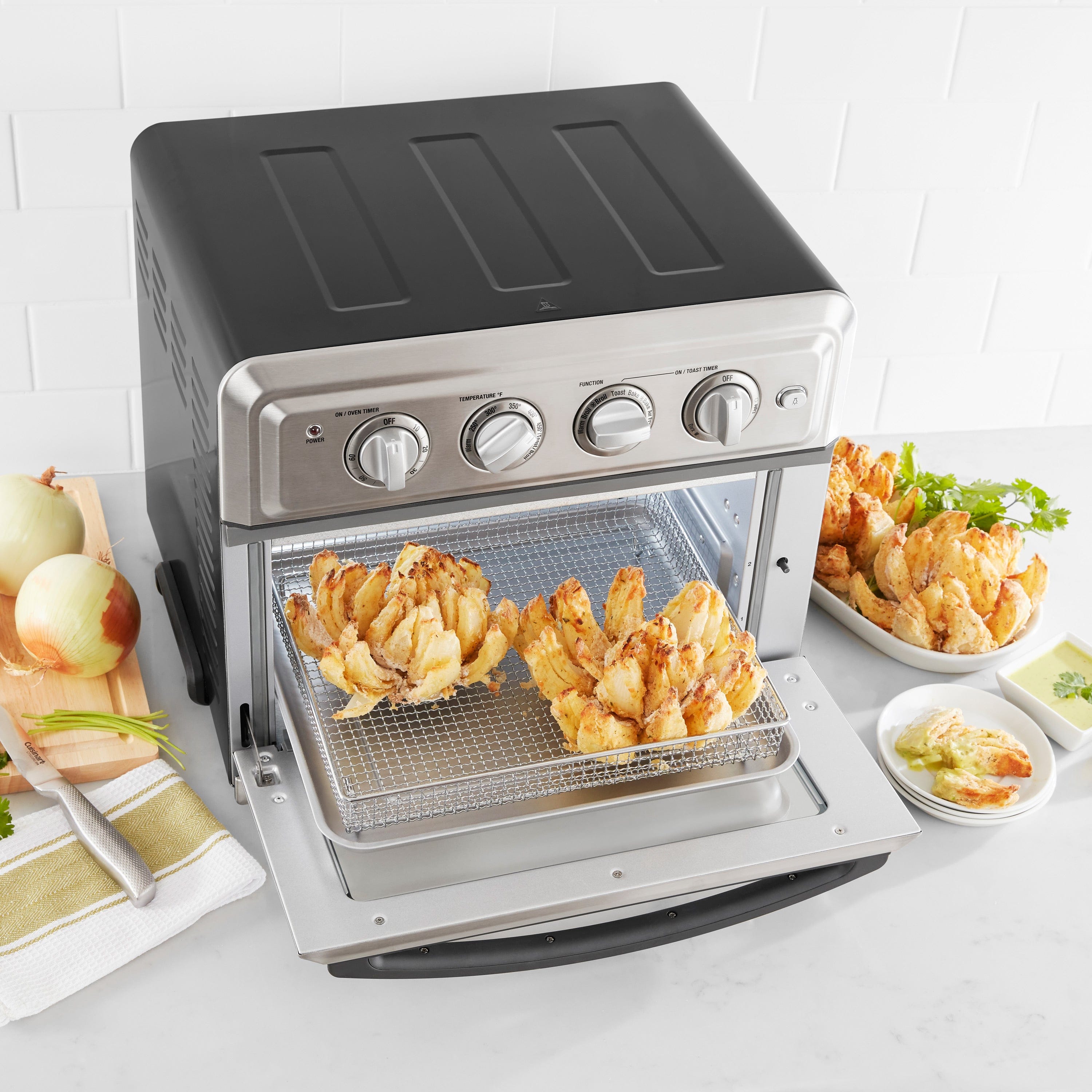 Cuisinart 7-in-1 Air Fryer + Convection Toaster Oven, Stainless Steel - Certified Refurbished