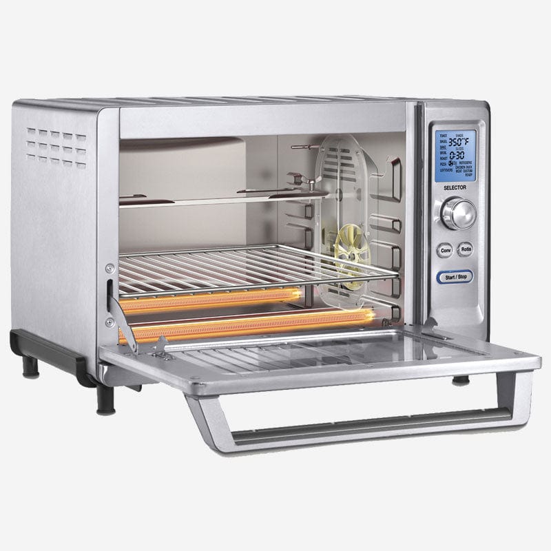  Cuisinart TOB-200N Rotisserie Convection Toaster Oven,  Stainless Steel: Home & Kitchen