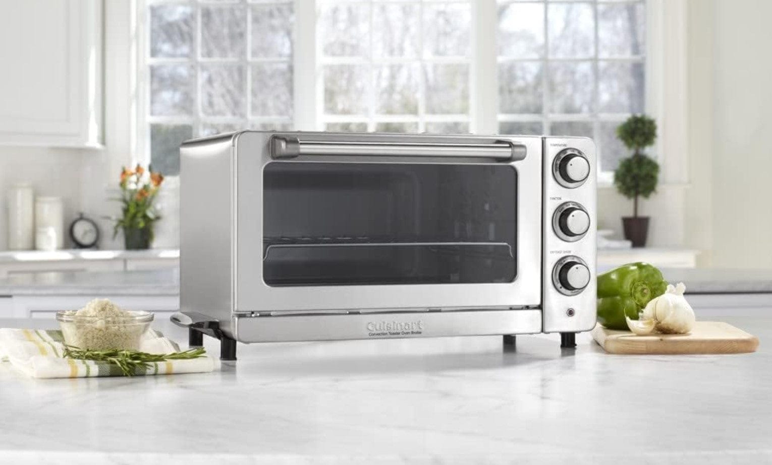 Cuisinart Convection Toaster Oven Broiler Silver - Certified Refurbished