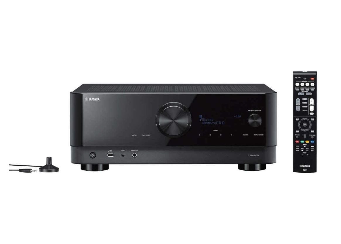 Yamaha TSR-700 7.1 Channel AV Receiver 8K HDMI MusicCast- Certified Refurbished