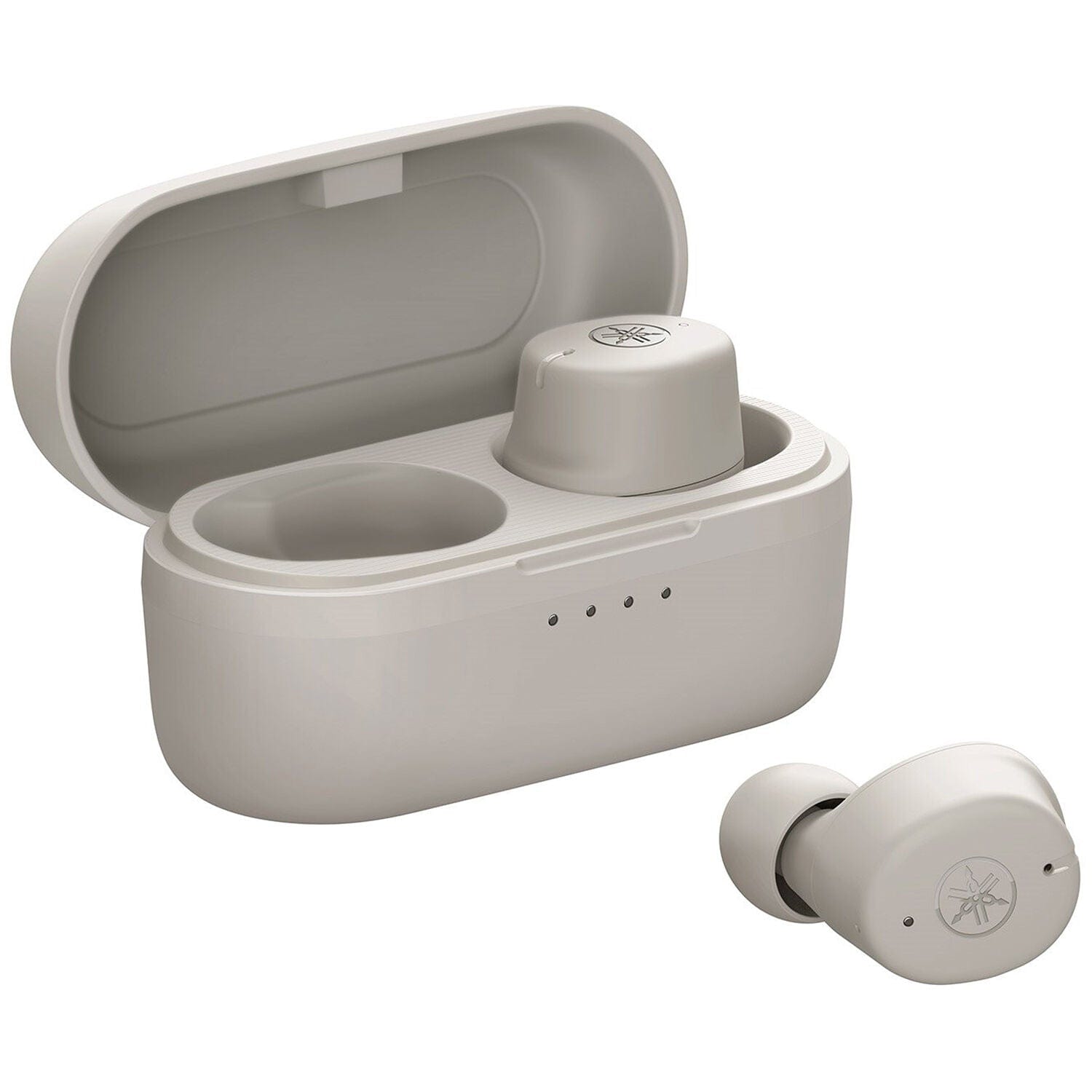 Yamaha True Sound Wireless Water Resistant Earbuds, Beige