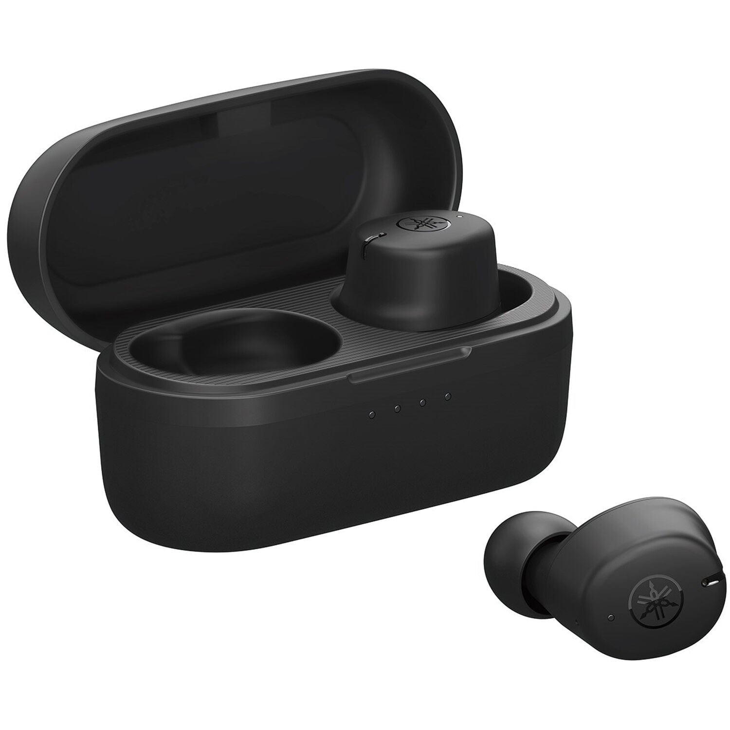 Yamaha True Sound Wireless Water Resistant Earbuds, Black