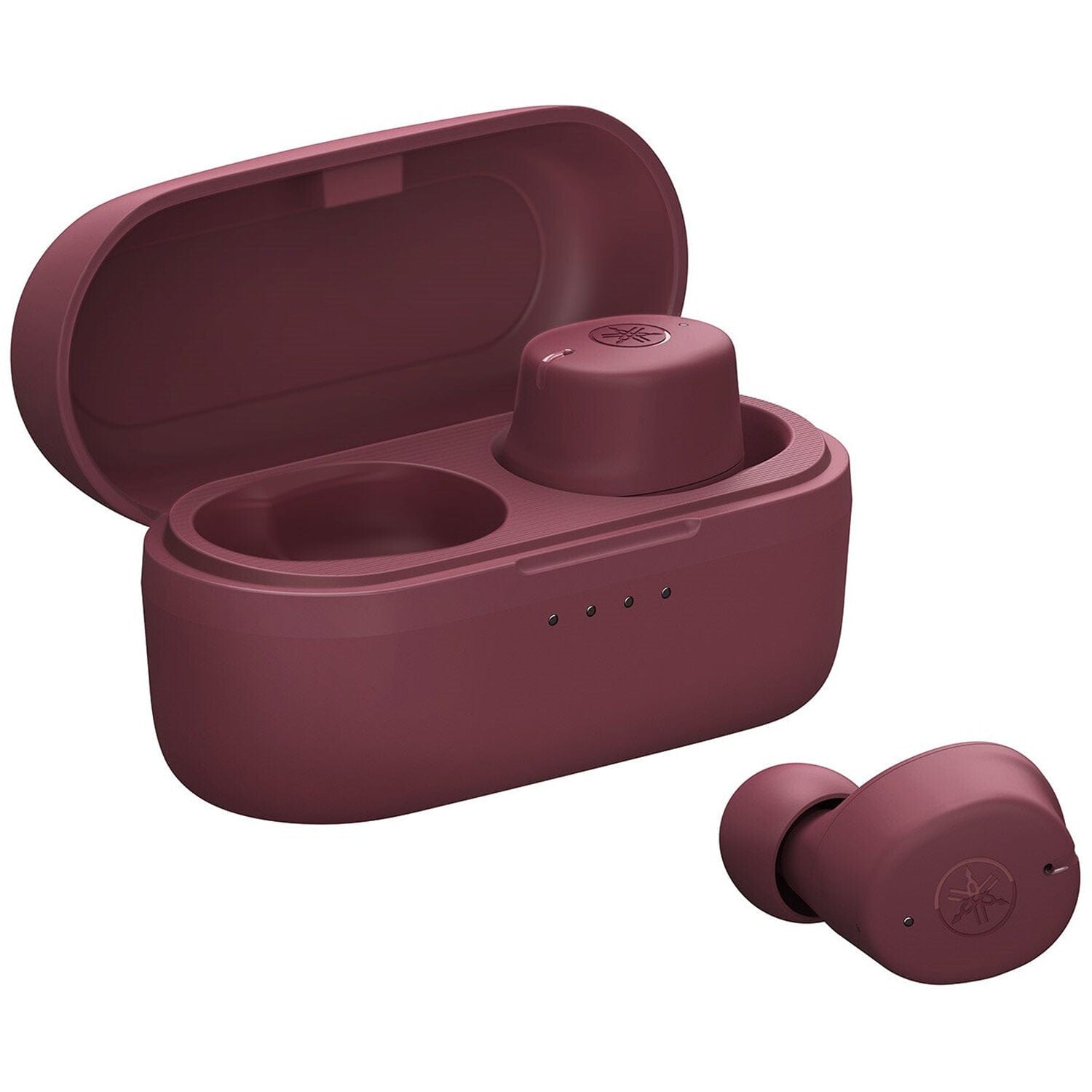 Yamaha True Sound Wireless Water Resistant Earbuds, Red