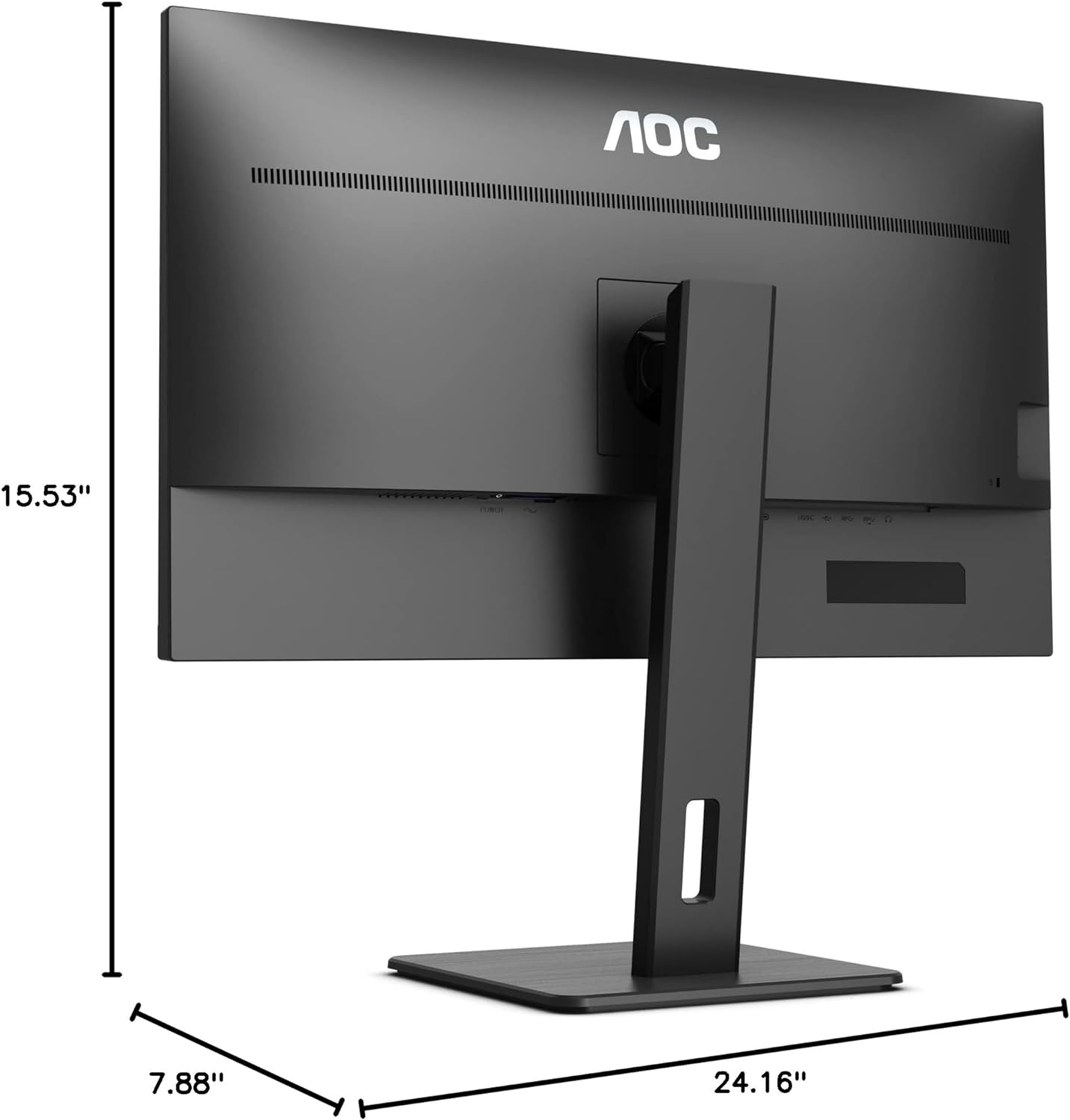 AOC 27" 3840 x 2160 60Hz UHD IPS Monitor - Certified Refurbished